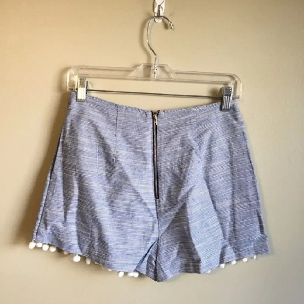 Line + Dot‎ small blue shorts